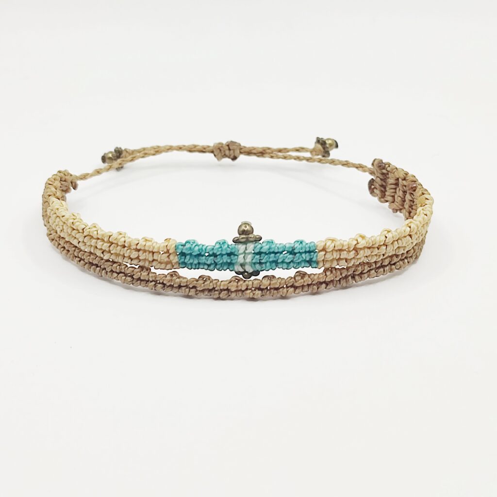 Βραχιόλι boho μακραμέ