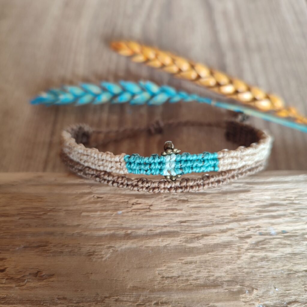Βραχιόλι boho μακραμέ