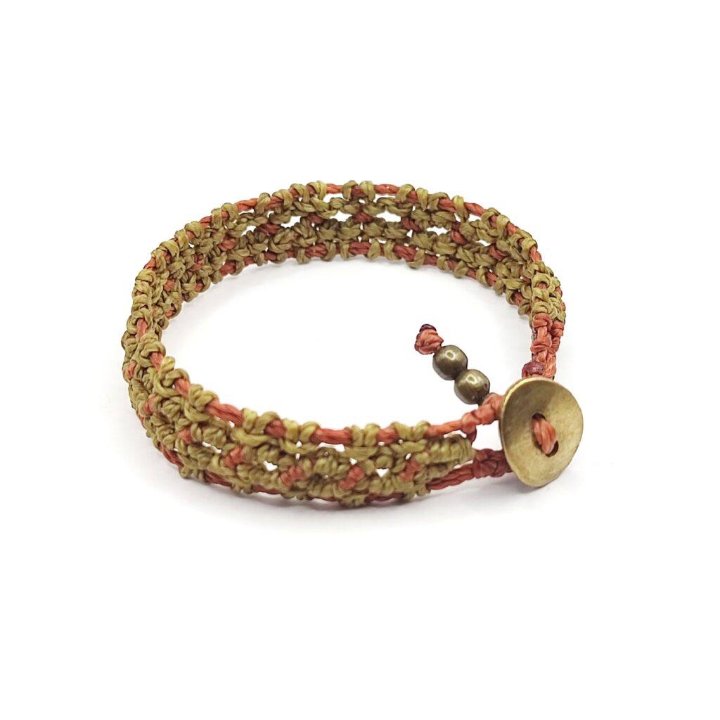 Βραχιόλι boho μακραμέ