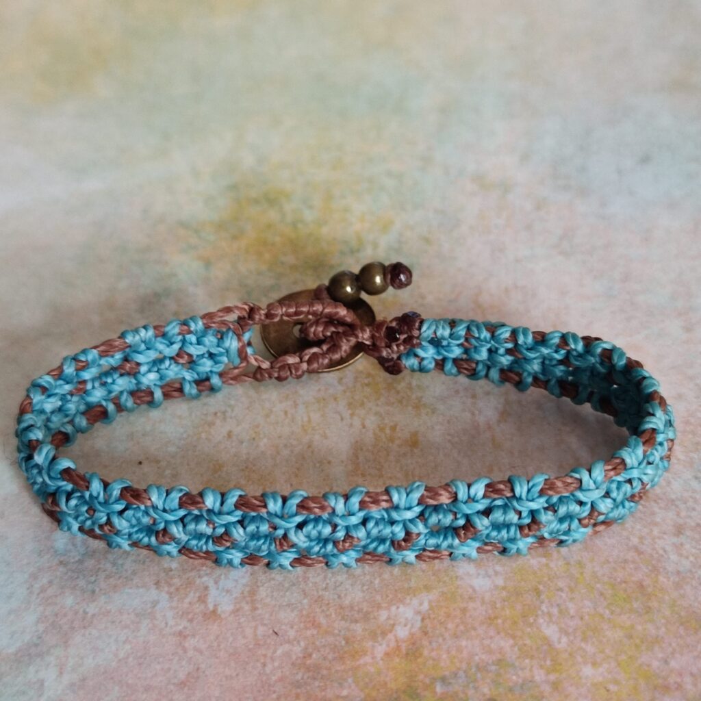 Βραχιόλι boho μακραμέ