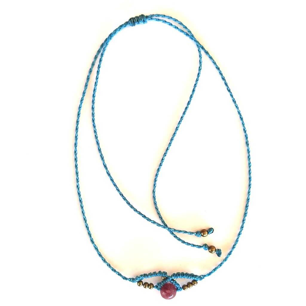 Κολιέ τσόκερ boho μακραμέ