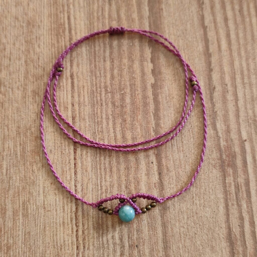 Κολιέ τσόκερ boho μακραμέ