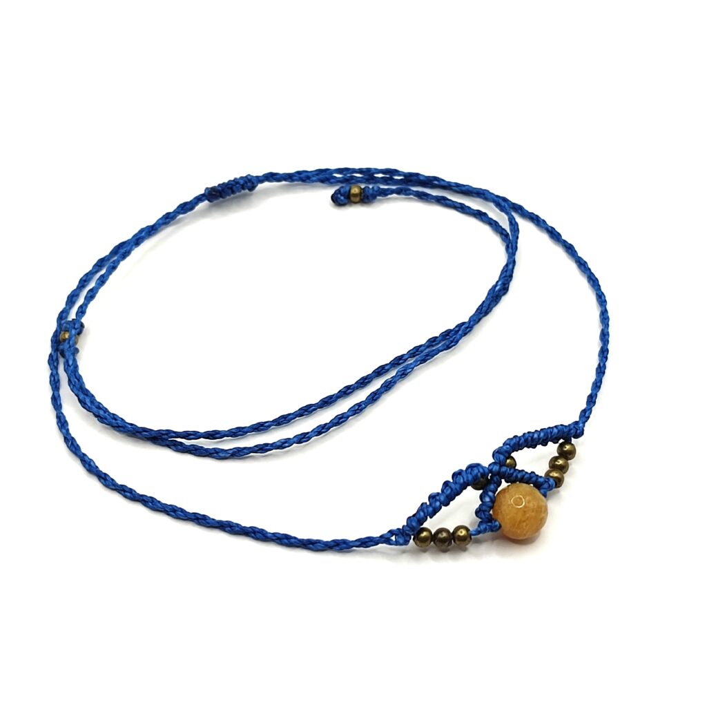 Κολιέ τσόκερ boho μακραμέ
