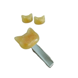 Σετ για κοριτσάκια hairclips και σκουλαρίκια γατάκια