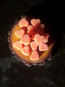 Hearts wax melts