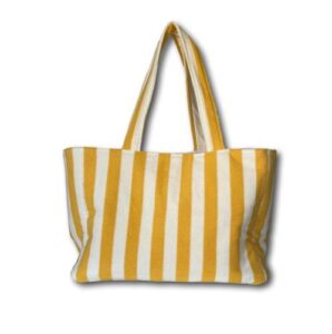 Yellow beach bag
