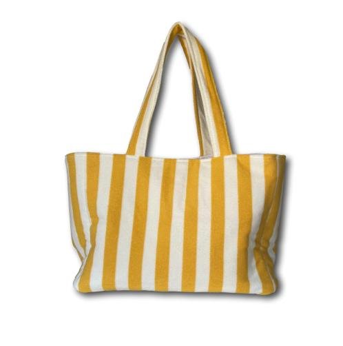 Yellow beach bag
