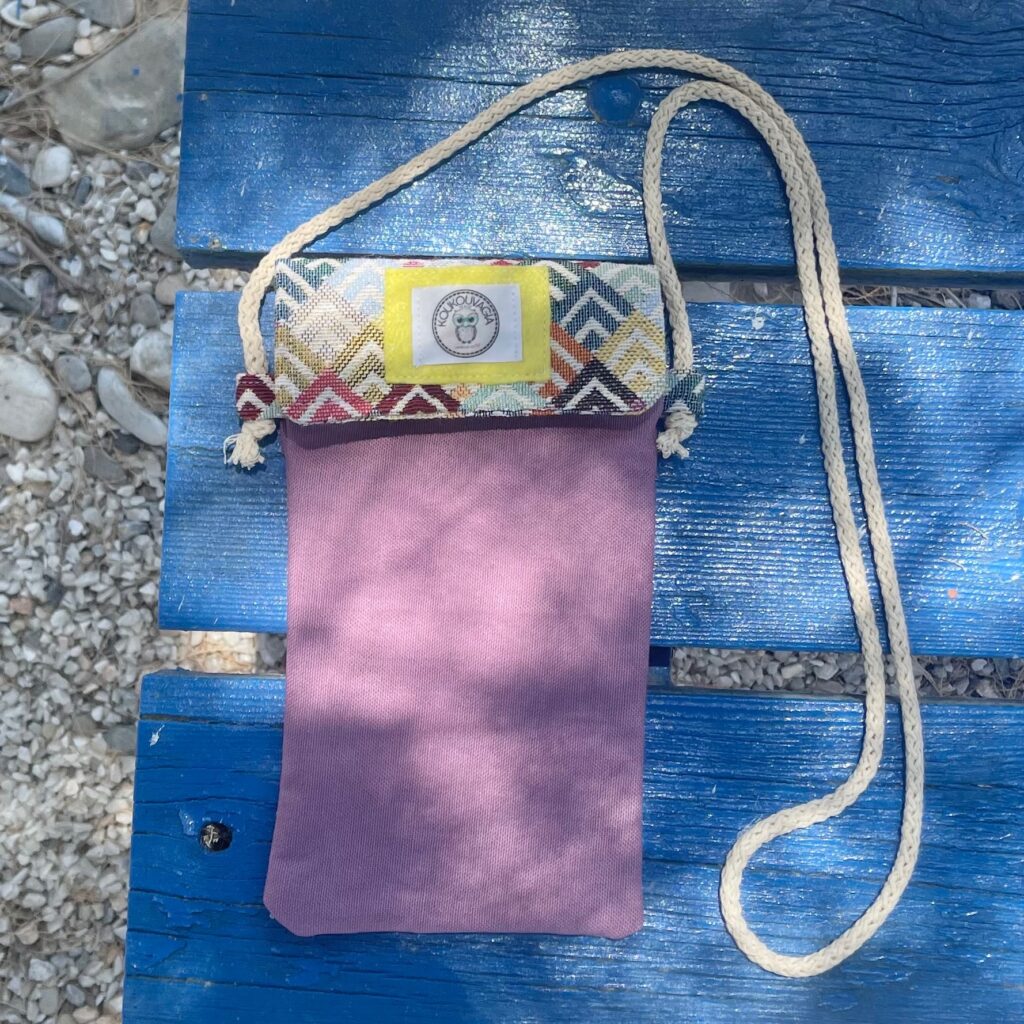 Χειροποίητο τσαντάκι κινητού Boho Vibes