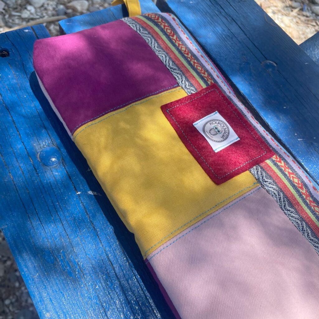 Χειροποίητο clutch & pouch Boho Breeze