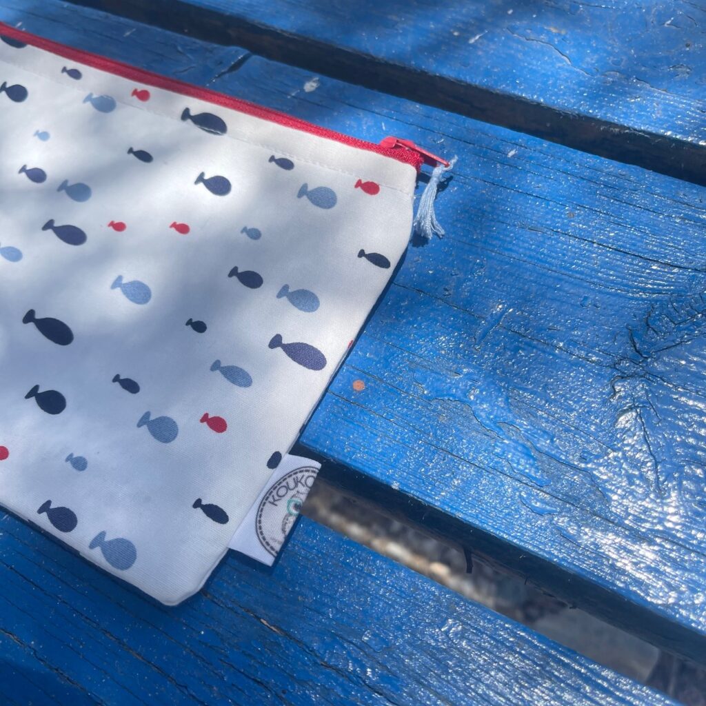 Χειροποίητο βαμβακερό νεσεσέρ Fishy