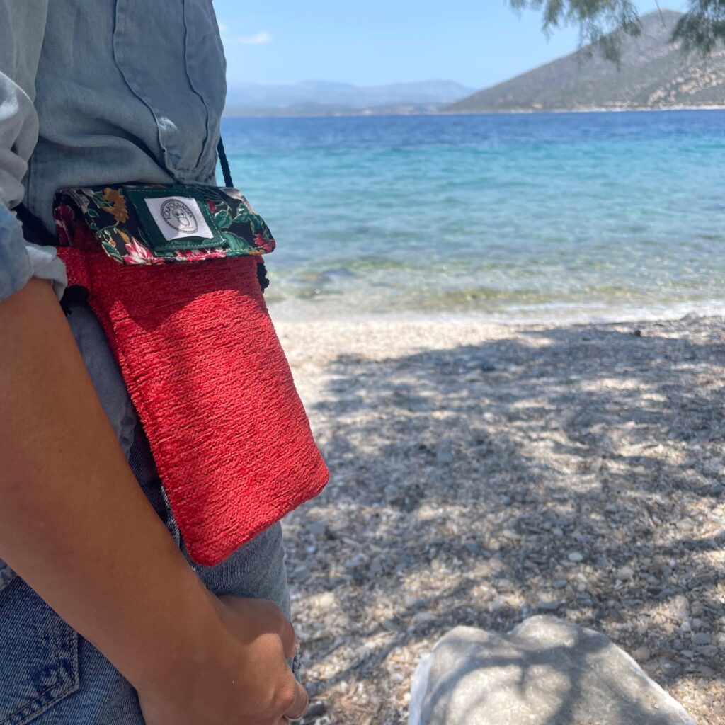 Χειροποίητο τσαντάκι κινητού Boho Vibes