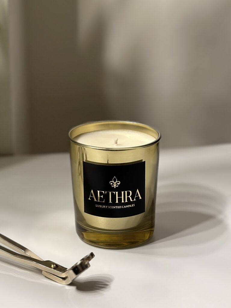 Αρωματικό Κερί Σόγιας Gold Mirror