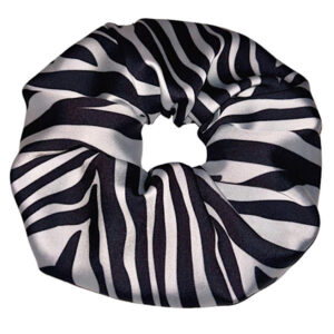 Scrunchie λαστιχάκι μαλλιών XXL size zebra