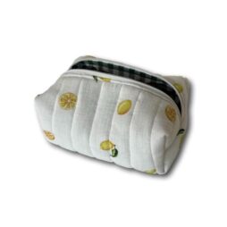 Lemon makeup bag