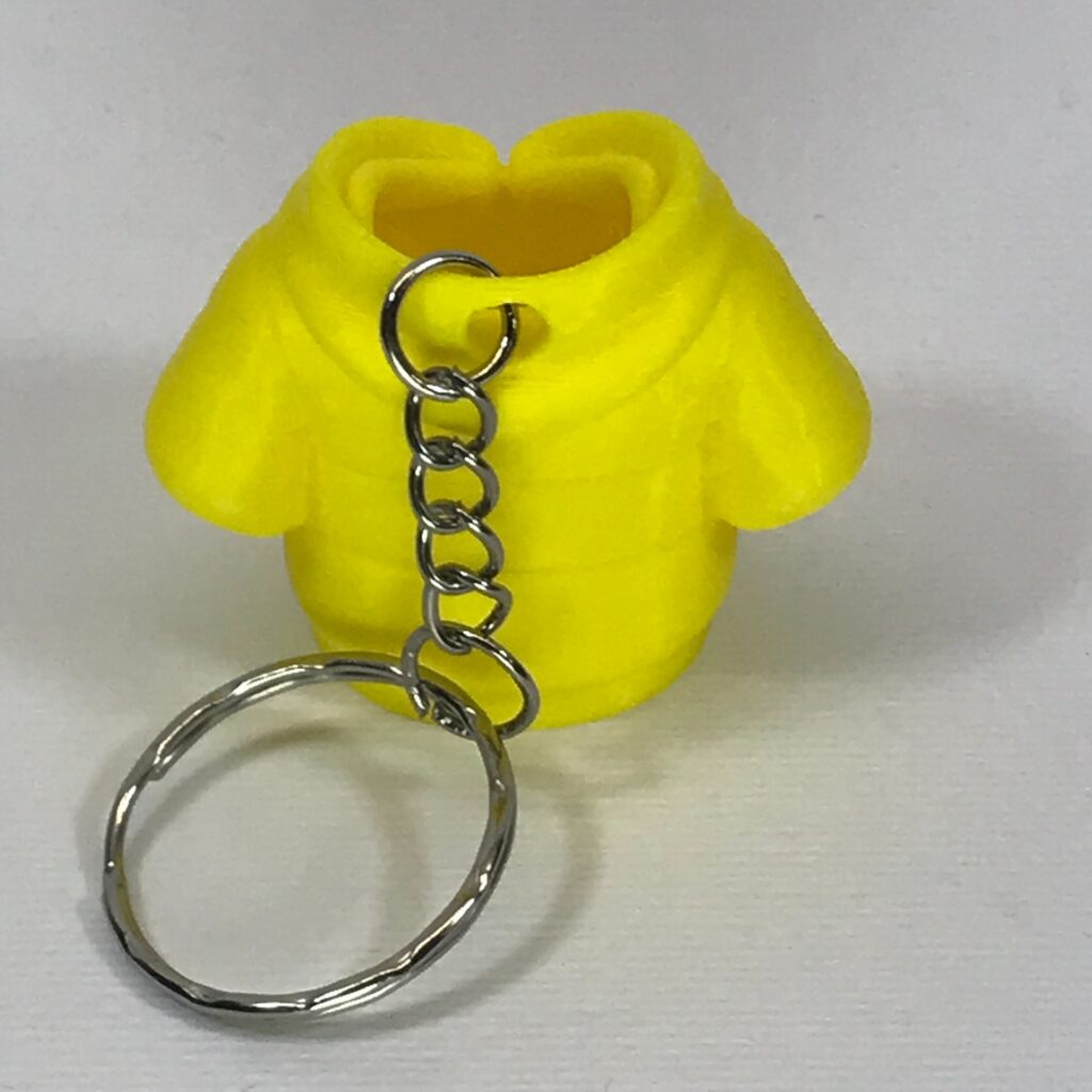 Μπρελόκ "Puffer Jacket" 3D Printed - Μίνι Φουσκωτό Μπουφάν Keychain