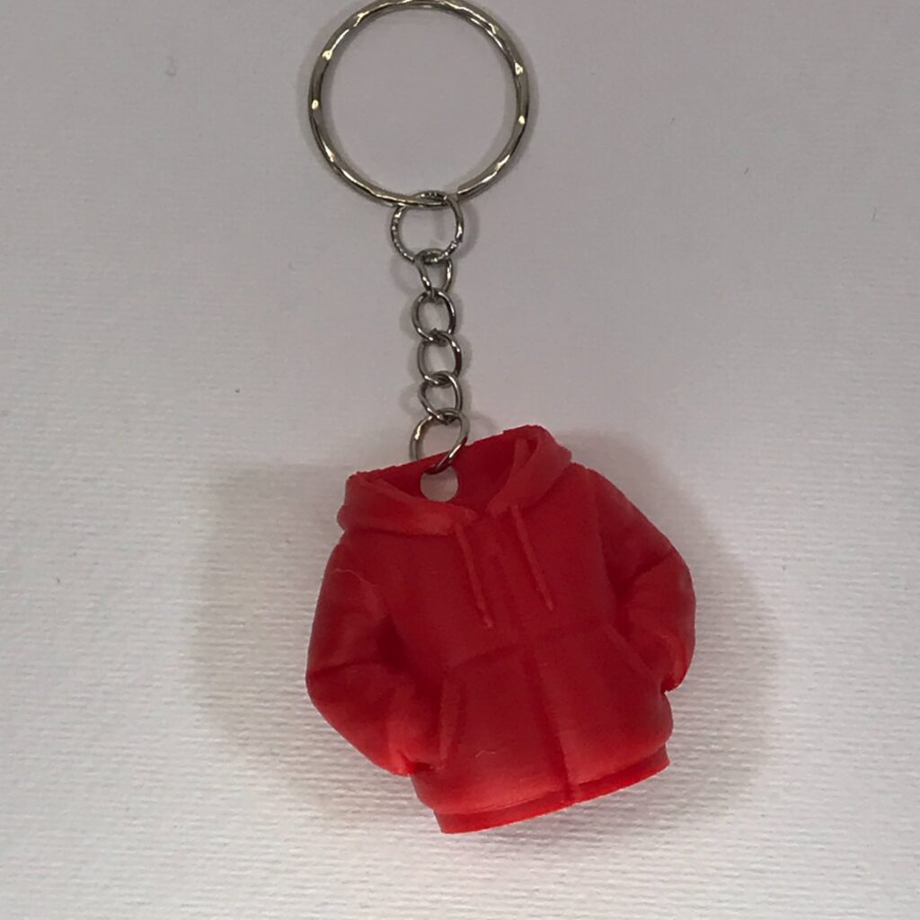 Μπρελόκ "Puffer Jacket" 3D Printed - Μίνι Φουσκωτό Μπουφάν Keychain
