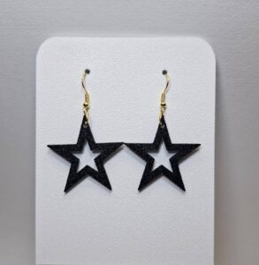 3D Printed Σκουλαρίκια ‘Shine bright like a star’