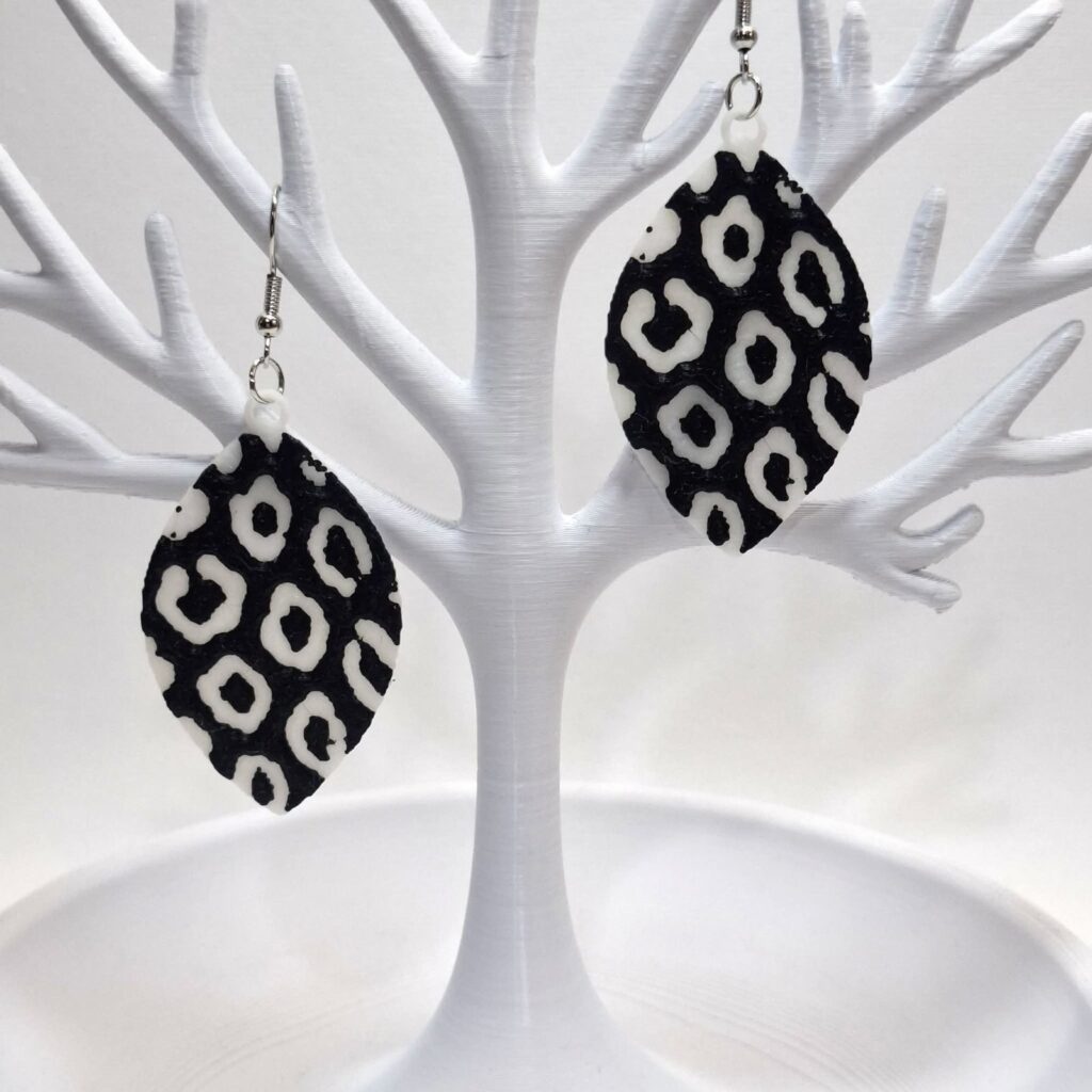 3D Printed Σκουλαρίκια 'Wild & Summer Vibes'