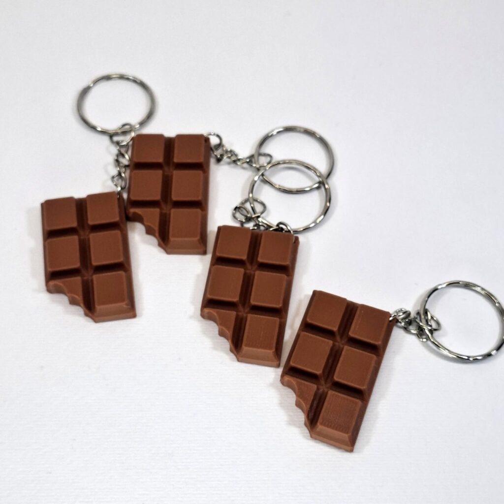 Μπρελόκ "Σοκολάτα" 3D Printed ''Chocolate Bar Keychain''