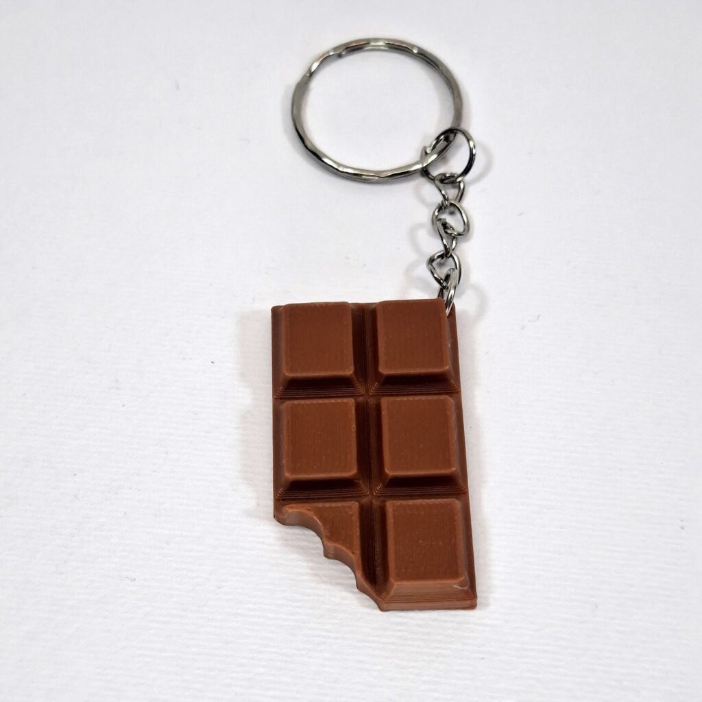 Μπρελόκ "Σοκολάτα" 3D Printed ''Chocolate Bar Keychain''