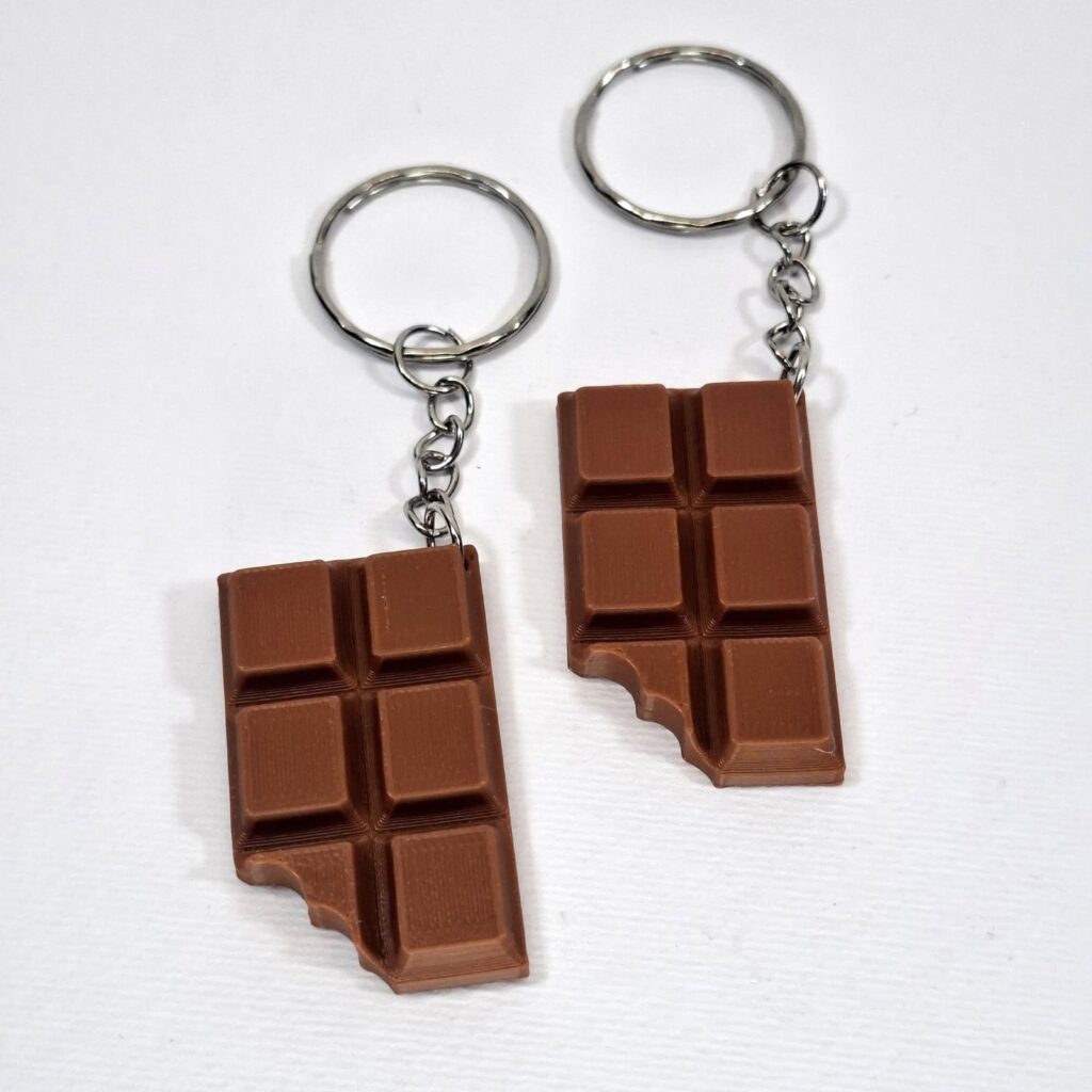 Μπρελόκ "Σοκολάτα" 3D Printed ''Chocolate Bar Keychain''