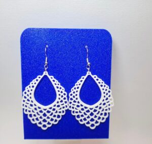 3D Printed Σκουλαρίκια ‘Geometric Elegance’