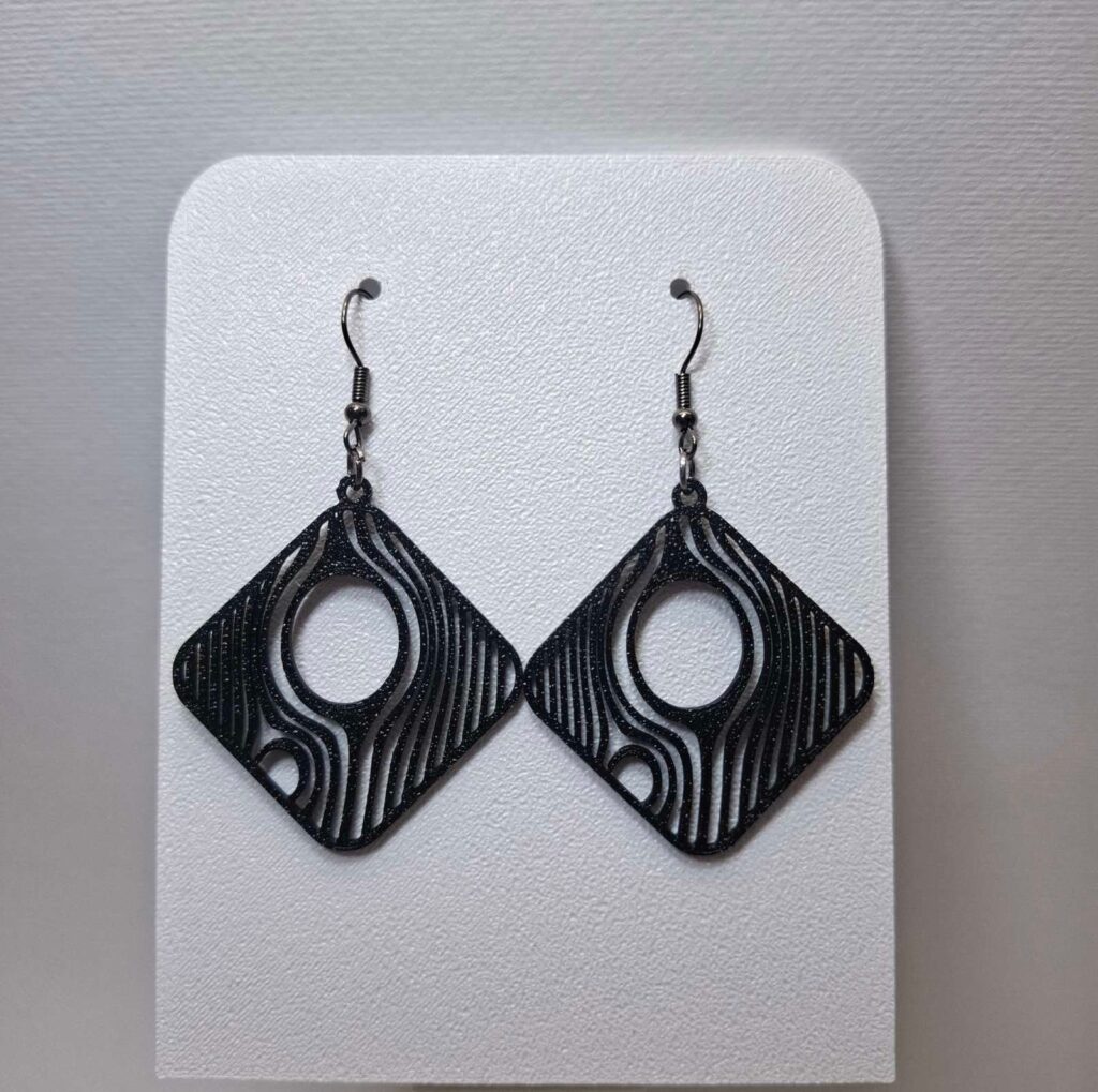 3D Printed Jewelry ''Captivating Waves''