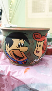 Γλαστρα flinstones
