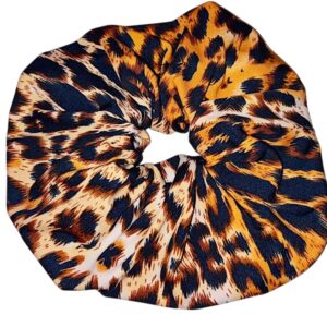 Scrunchie λαστιχάκια μαλλιών “animal print” XXL size