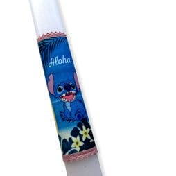 Λαμπάδα "Stitch Aloha"