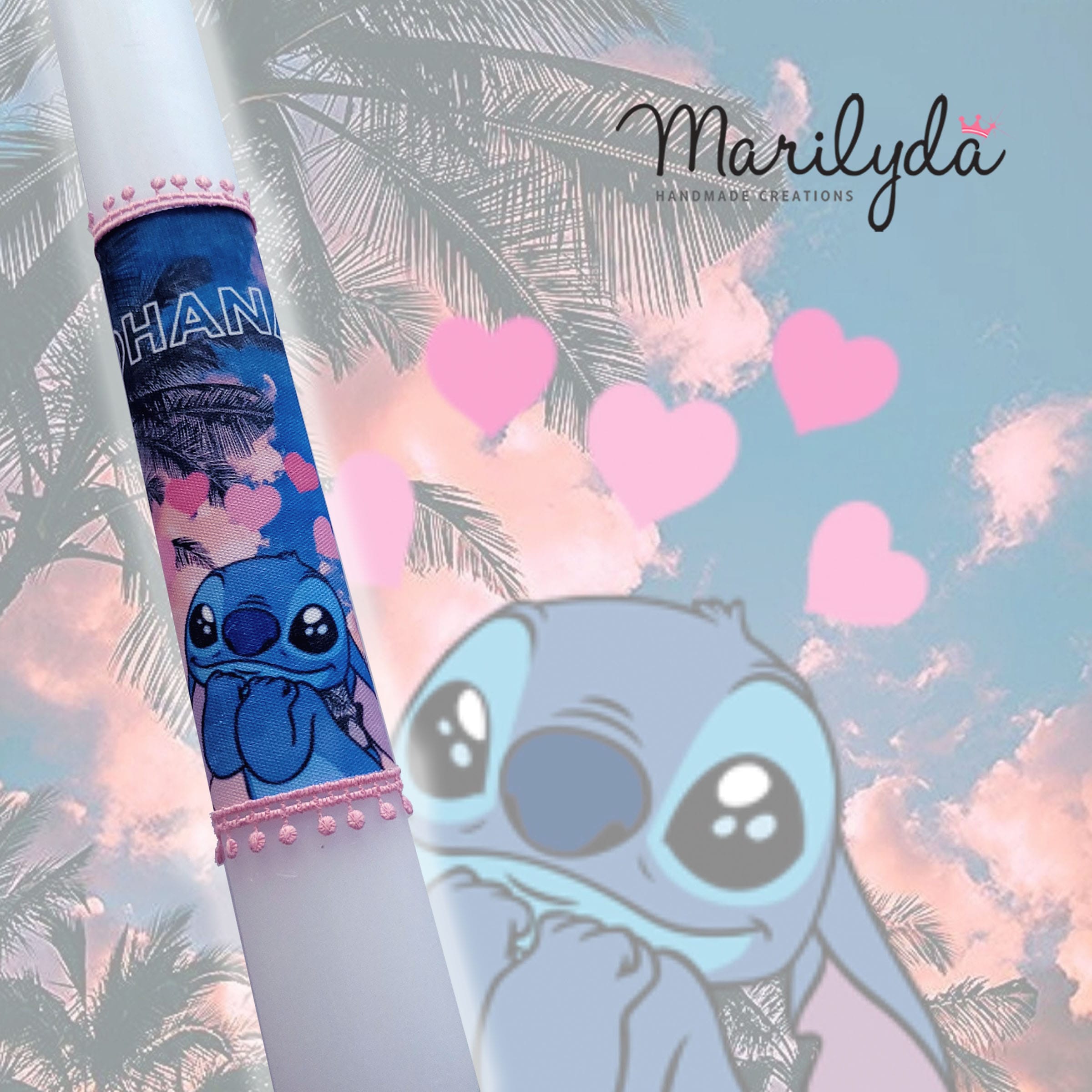 Λαμπάδα "STITCH OHANA"