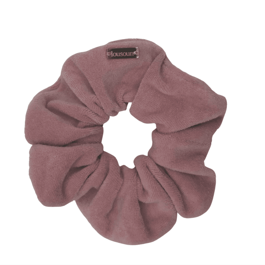 LOUSOUN scrunchie, χειροποίητο λαστιχάκι μαλλιών
