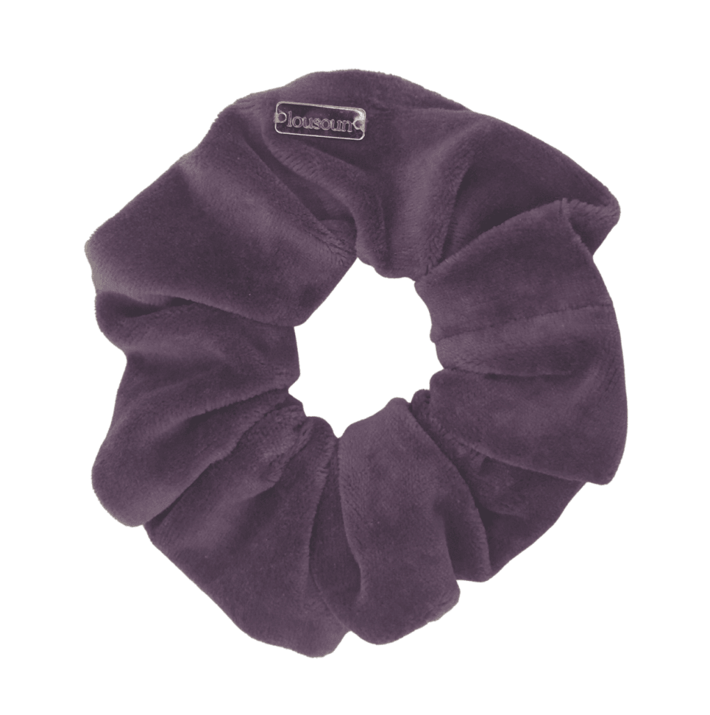 LOUSOUN scrunchie, χειροποίητο λαστιχάκι μαλλιών