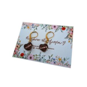 Σκουλαρίκια Cookies Καρδούλες