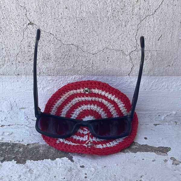 Stripe Spirit Glasses Case