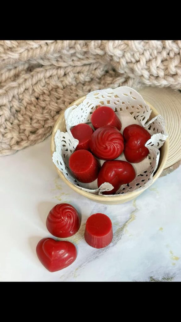 Σοκολατάκια wax melts με άρωμα αλατισμένη καραμέλα