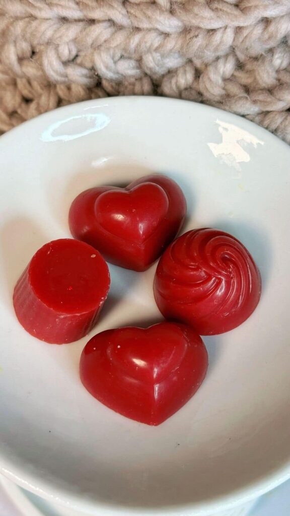 Σοκολατάκια wax melts με άρωμα αλατισμένη καραμέλα