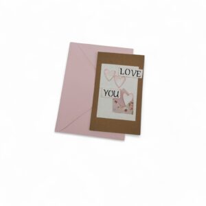 Ευχετήρια κάρτα “LOVE YOU”