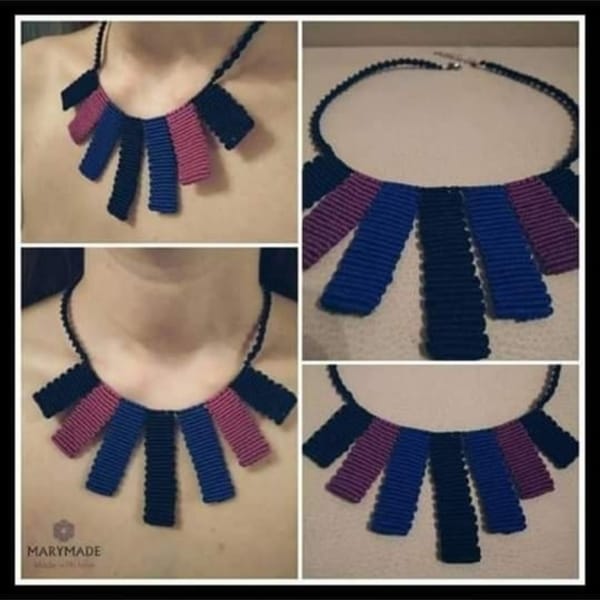 Κολιέ Μακραμέ Boho Τσόκερ