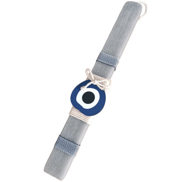 Λαμπάδα μπλε μάτι ( evil eye )