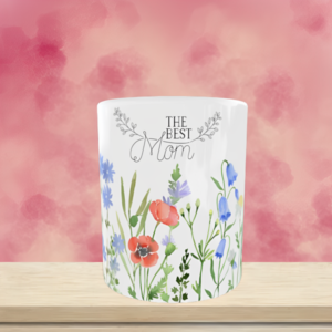 Κεραμική λευκή κούπα 325ml- The Best Mom