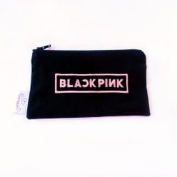 Υφασμάτινη κασετίνα Black Pink
