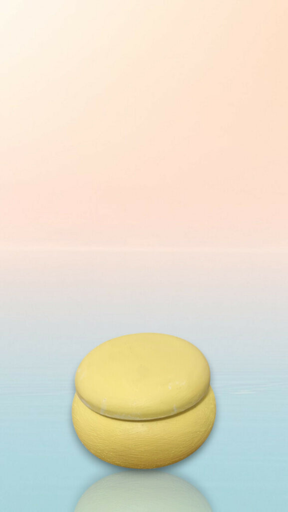 Χειροποίητο βαζάκι macaron.