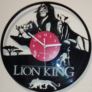 Ρολόι τοίχου από Βινύλιο – LION KING