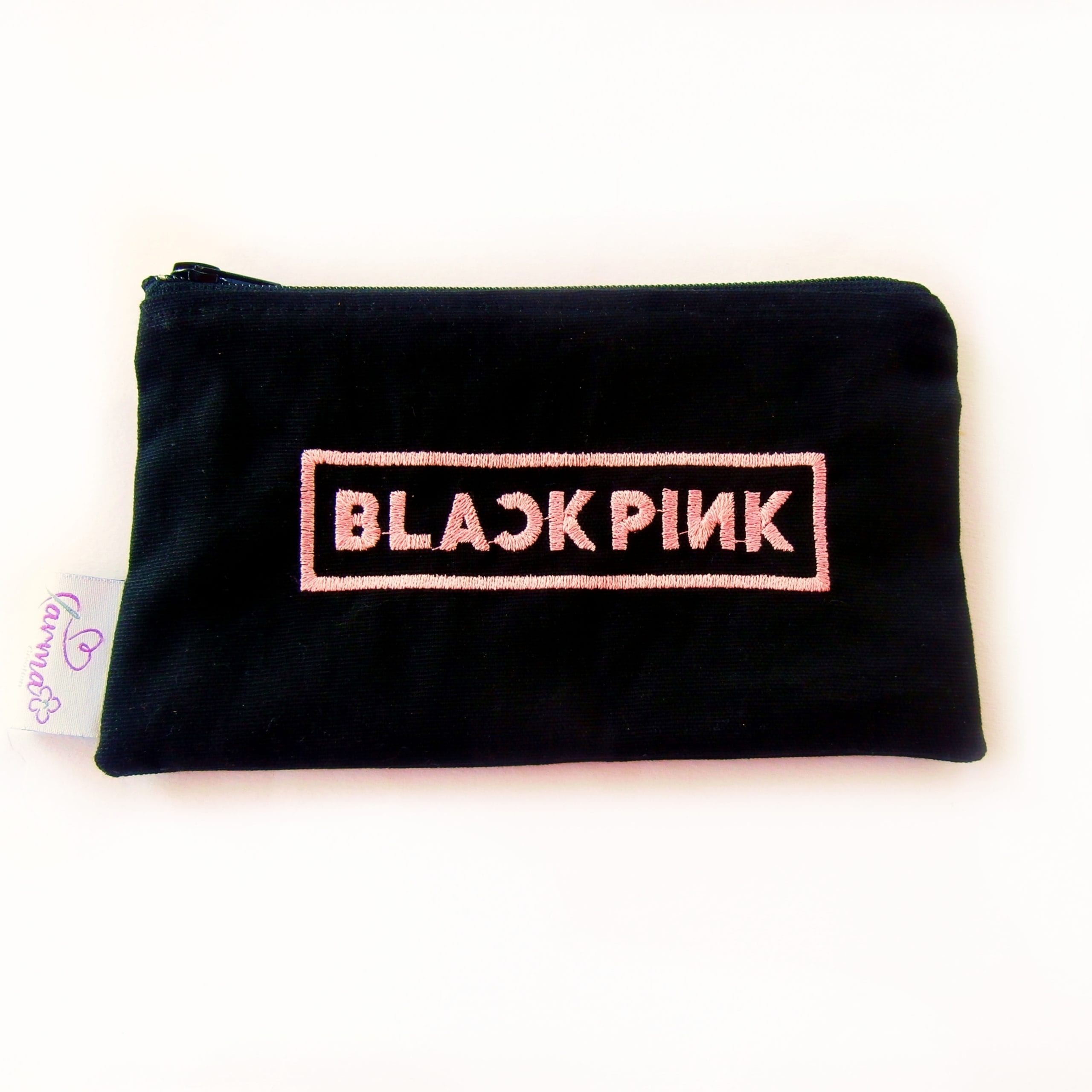 Λαμπάδα "blackpink" για κορίτσι με κασετίνα και μπρελόκ μαύρη