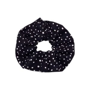 Scrunchie – Λαστιχάκι μαλλιών | Black Dots