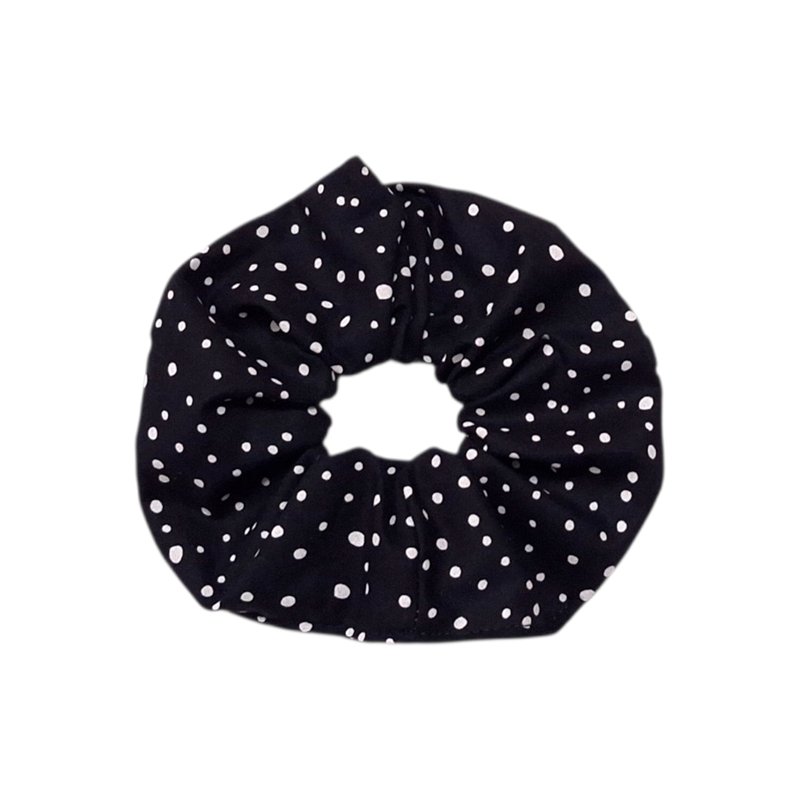 Scrunchie – Λαστιχάκι μαλλιών | Black Dots