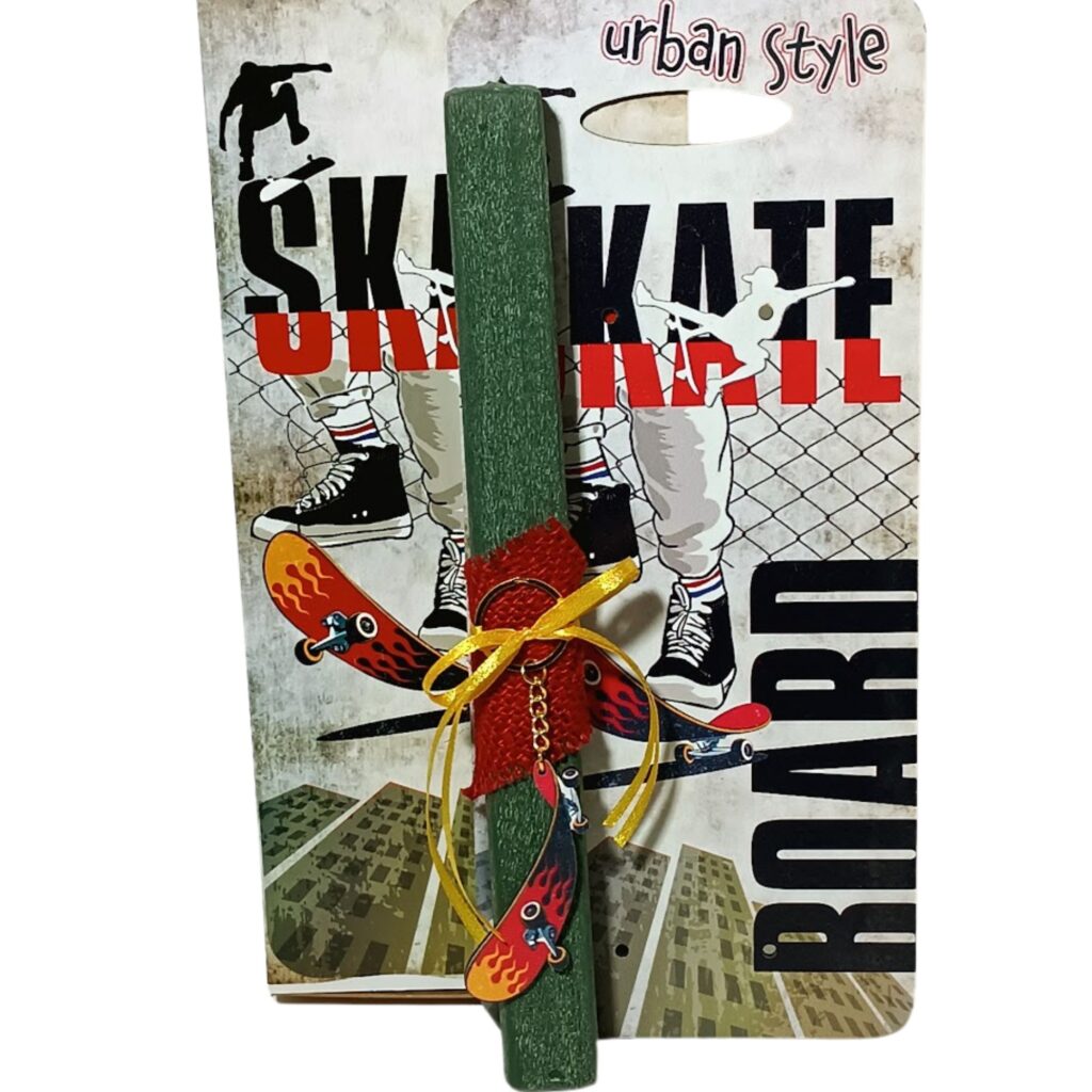 Πασχαλινή λαμπάδα skate