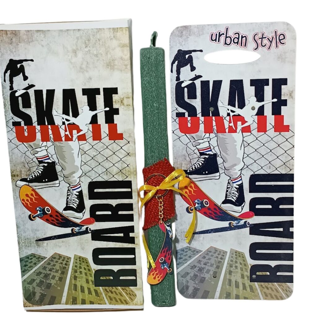 Πασχαλινή λαμπάδα skate