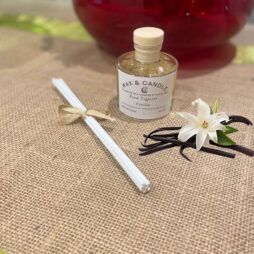 Χειροποίητο Οικολογικό Reed Diffuser – 100ml με Άρωμα Βανίλια